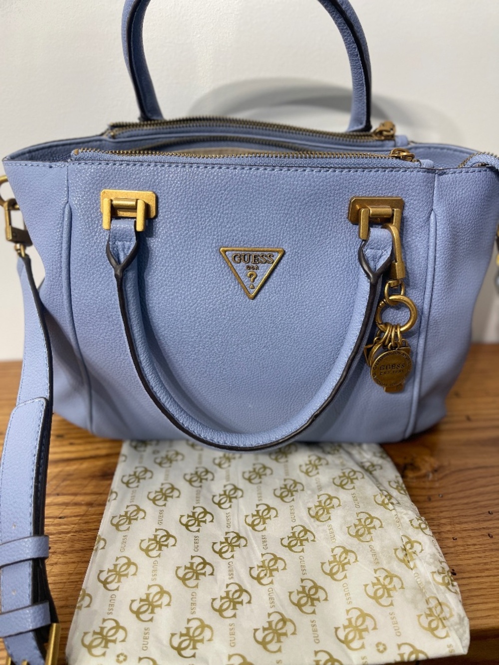 Guess Lavender Mini Satchel